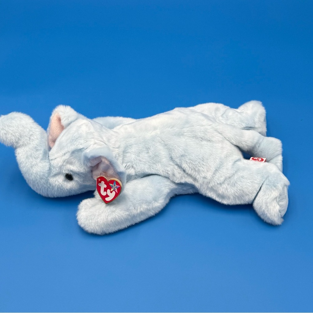 Ty Beanie Baby Buddy named Peanut the‎ Elephant, Excellent condition